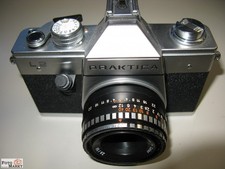 Praktica L2 SLR-Camera Reflex Obiettivo Pentaflex-Color 2,8/50 Mm Lens