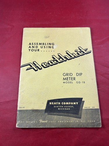 Heathkit grid dip - gd-1,
