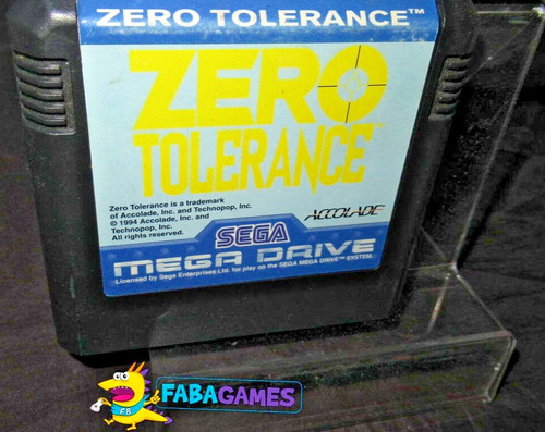Mega drive zero - tolerance,