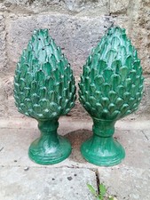 Coppia Di Pigne Ceramica Smaltata | Sud Italia | Salento | Puglia