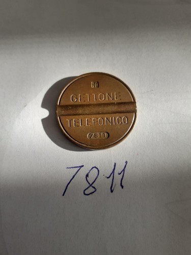 Gettone telefonico serie 7811 - telefonico,