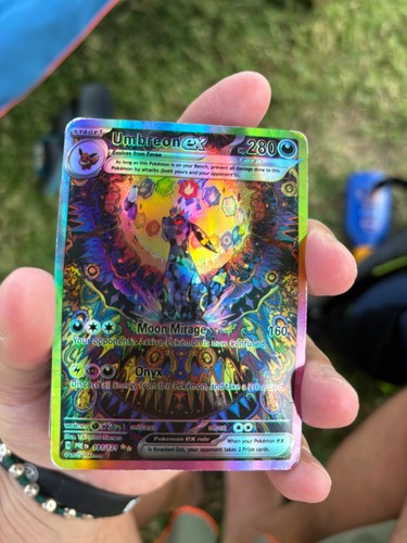 Carta pokemon umbreon - pokemon, ex