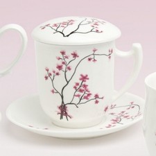 Tazza da tè con colino e