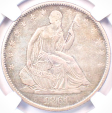 1861-O Seduto Liberty Mezzo
