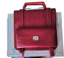 Borsa porta libri vintage Anni 60