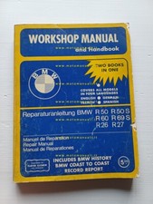 BMW R 50 - R 50 S - R 60 - R 69 S - R 26-27 manuale officina CLYMER