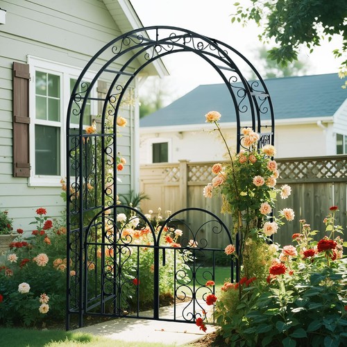 7x4 steel garden arch - ft,