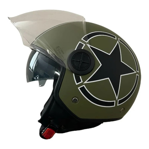 Casco jet star - casco, opaco