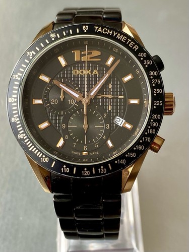 Doxa trofeo chrono pvd quarzo - trofeo,
