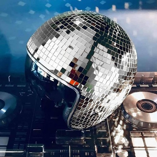 Casco glitter visiera - glitter,