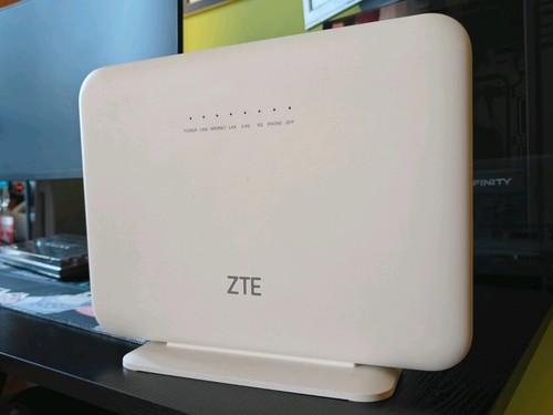 Router zte 2500mbps zxhn - router,