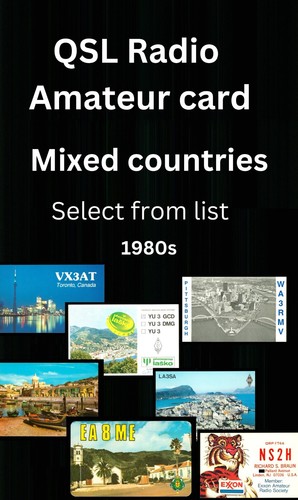 Qsl amateur radio - amateur, –