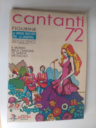 Cantanti panini album - -,