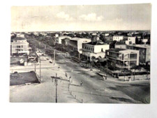CESENATICO Viale a mare CARTOLINA Fto grande BN Viaggiata 1959