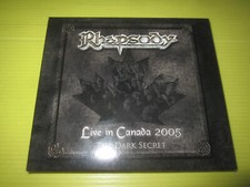 RHAPSODY- LIVE IN CANADA 2005 LTD. ED. DIGIPAK CD+DVD- MCA 06147-2 NM/NM  2006
