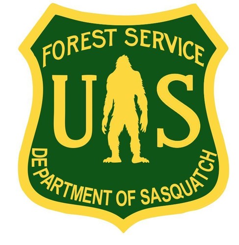 Adesivo bigfoot sasquatch - adesivo,