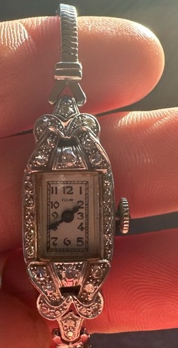 Antico orologio oro - orologio, in