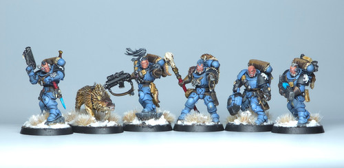 Warhammer 40k kill - team, lupi