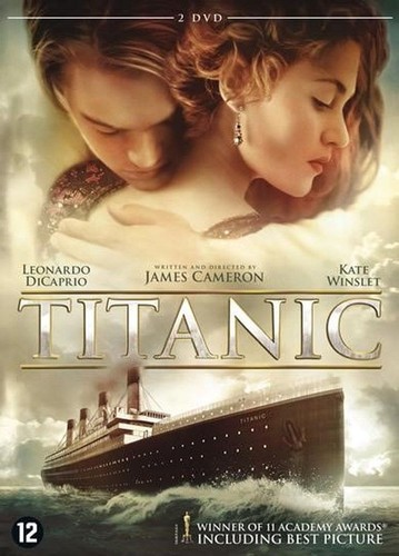 Dvd titanic - dvd,
