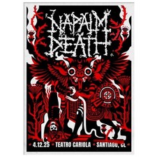 Poster napalm death dicembre - napalm, 4