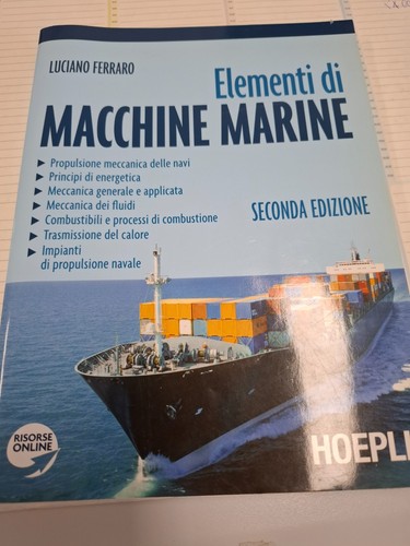Elementi macchine marine - macchine,
