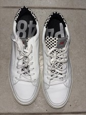 P448 Sneaker Uomo Pelle, Scacchiera Puoi Surfare Più tardi, Logo EU 45, Taglia 12