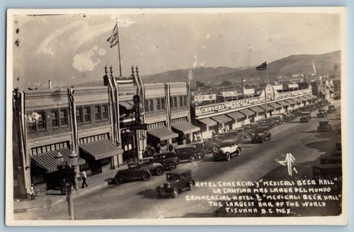 Cartolina tijuana messico rppc - cartolina,