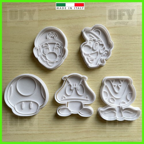 Super mario cookies cutter - super,