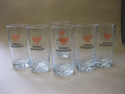Vodka romanoff set di 6 - romanoff,