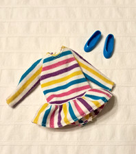 1987 Skipper Bright & Breezy Fashions #4535 Top,scarpe Barbie Superstar  Mattel