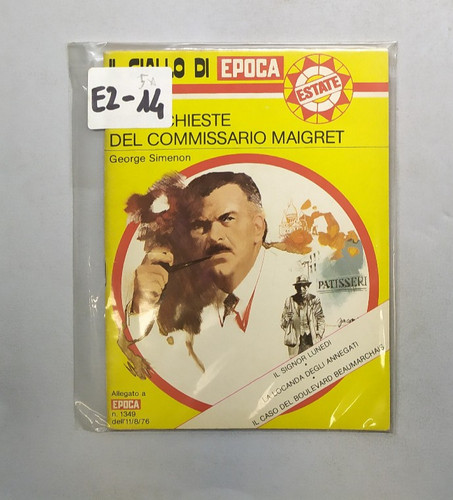 Tre inchieste del - del, commissario