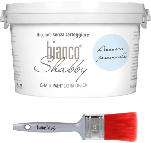 Chalk paint azzurro - chalk, provenzale