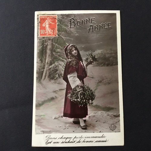 Cpa 1909 buon anno - 1909,