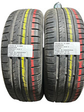 2 PNEUMATICI USATI 185/65 R 15 88H HANKOOK ESTIVO 5 MM DOT 0718 GOMME USATE