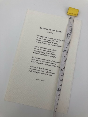 Leonardo vinci stampato a - da,