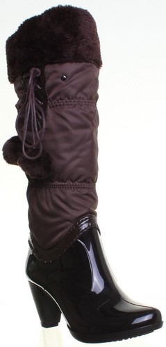Donna media tacco pelliccia - donna,