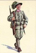 6487) UNIFORMI STORICHE DEI BERSAGLIERI 1915/1918.