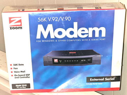 Zoom model 3049 56k v - 3049, v.92