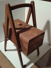 Mobiletto porta cucito vintage