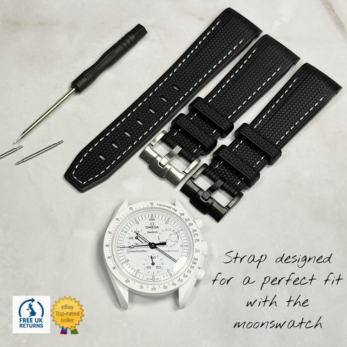 Cinturino orologio nero - , +