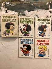 Cofanetto I PENSIERI DI MAFALDA n 1 di 4 Edizioni LO SCARABEO 1993
