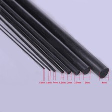 Asta barra tonda in fibra di