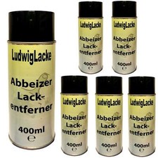 6 X Spray Per Rimuovere Vernice 400Ml Per Verniciatura Auto E Porte In Legno