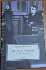 MEMORANDUM LA MIA AUTODIFESA di Robert Brasillach 2014 Medusa Libro