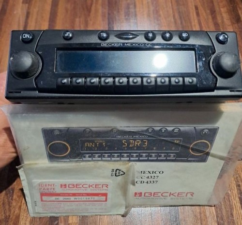 Auto radio becker - becker, mexico