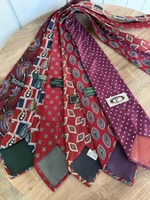 Sei cravatte 100% seta lotto