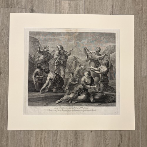 Stampa antica les - les, israelites