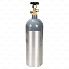 Serbatoio CO2 5 libbre bombola gas alluminio per valvola Kegerator Keezer USA DOT CGA320
