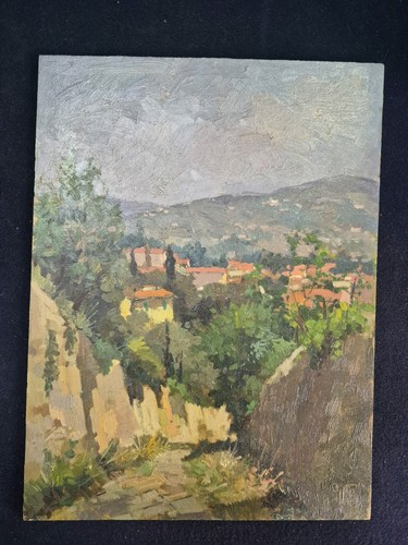 Dipinto olio tavola - dipinto,