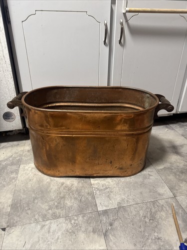 Antica pentola caldaia - , vintage